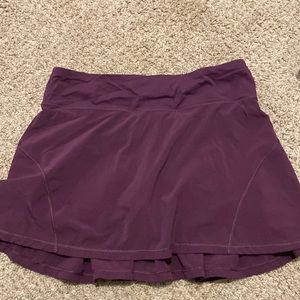 Lululemon athletic tennis skirt